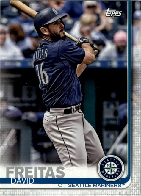 2019 Topps Seattle Mariners Sm 7 David Freitas Trading Card Database