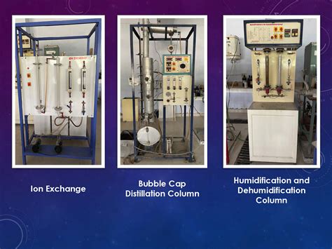 Department Of Chemical Engineering Heat And Mass Transfer Lab