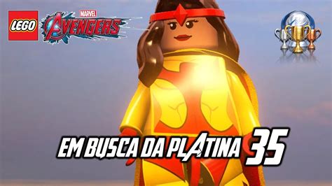 LEGO Marvel Vingadores Em Busca Da Platina 35 Asa De Fogo YouTube