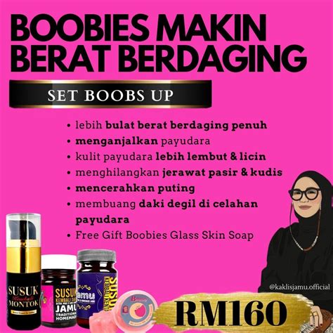 SET BOOBS UP Kak Lis Homemade Jamu