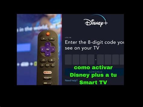 Como Activar Disney Plus En Tu Smart Tv Youtube