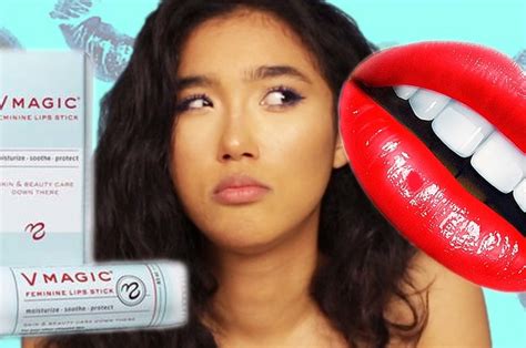 Women Try Vagina Chapstick