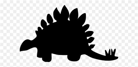 Stegosaurus Clip Art Black And White