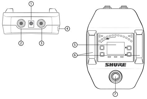 Shure Glxd Guitar Pedal Receiver Manual Manualslib