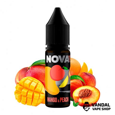 Nova Salt 15 мл 50 мг Peach Mango 10223 купить по цене 140 00 грн в