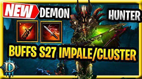 Diablo Season Demon Hunter Buffs Impale Strafe Works Angel Powers