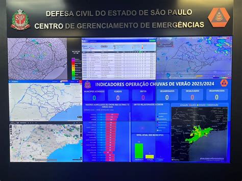 Defesa Civil de SP inicia Plano Preventivo de Defesa Civil para o verão