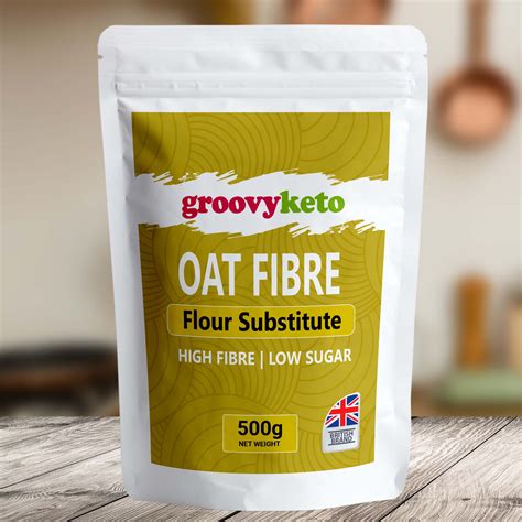 Groovy Keto Oat Fibre 100 Premium Powder 500g