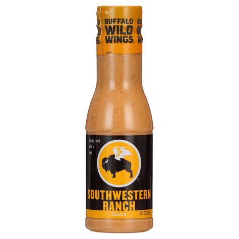 Buffalo Wild Wings Southwestern Ranch Sauce 12 Fl Oz