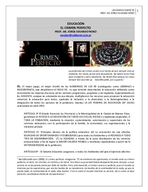 Pdf 111 EducaciÓn El Crimen Perfecto