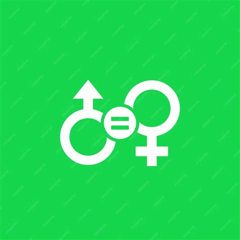 Premium Vector Gender Equality And Equal Rights Icon