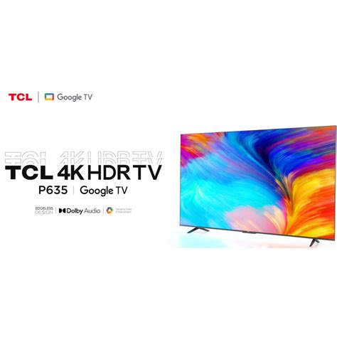 Téléviseur TCL 55P635 UHD 4K Google TV Android Smart Tunisie