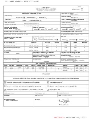 Fillable Online Oilgas Ogm Utah Gov Wellfiles Division Of Oil