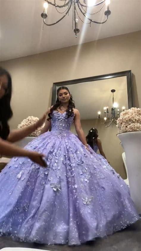 Ball Gown Dresses To Wear At Your Quinceanera In Purple