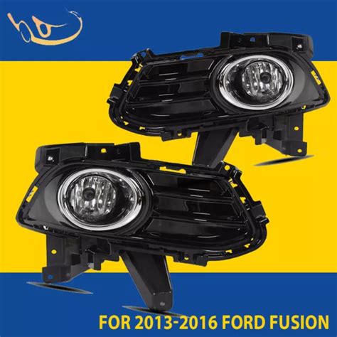 POUR 2013 2016 FORD Fusion Brouillard Feux Pare Chocs Avant Lampe De