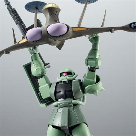 Gundam Robot Spirits Zaku Ii Zeons Reconnaissance Aircraft Set Ver