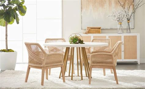 Rattan Dining Chairs: A Natural and Timeless Choice - House I Love