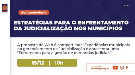 Estratégia para o enfrentamento da judicialização da Saúde nos