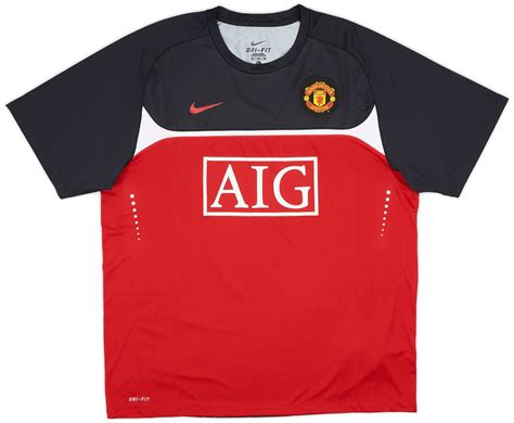 2010 11 Manchester United Nike Training Shirt XL