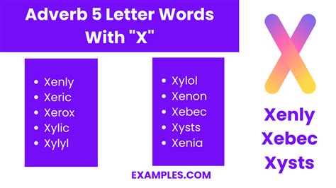 5 Letter Words With X 450 List Meaning Pdf