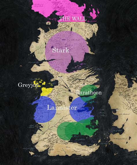 Westeros Map High Resolution