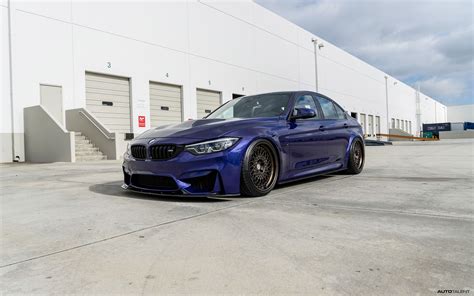 Bmw M F Blue Hre Vintage Wheel Wheel Front