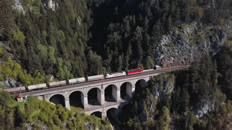 Mountain Train Track Tunnel Stock Video Footage - 4K and HD Video Clips ...