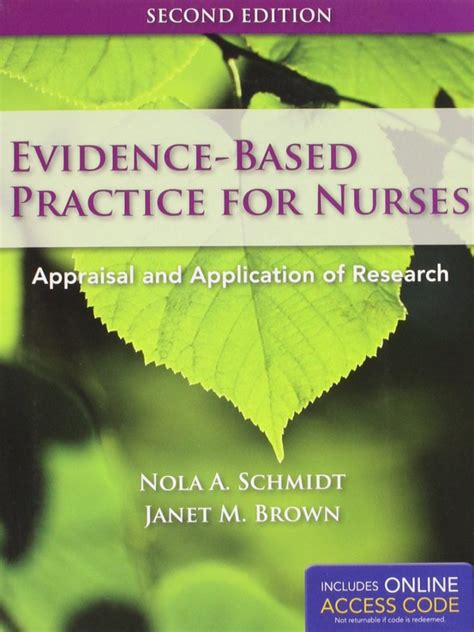 Evidence Based Practice Nurses Appraisal Application Research Nd