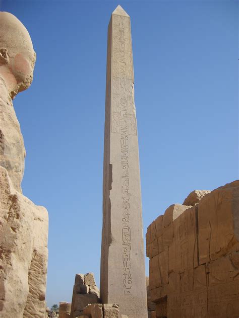 Queen Hatshepsut S Obelisk In Karnak Temple Luxor This Is The Tallest