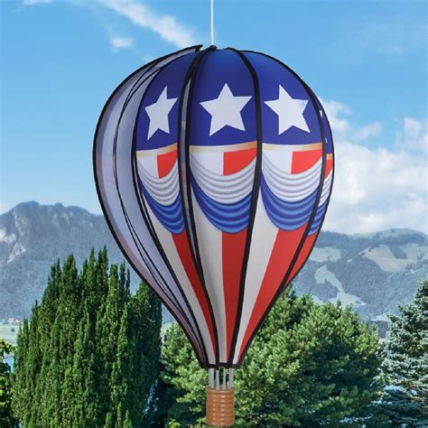 Celebrating Freedom Hot Air Balloon Spinner 22 Inch Mommas Home Store