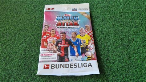 Nowość u nas Topps Match Attax 2023 24 Bundesliga Unboxing Multipaka