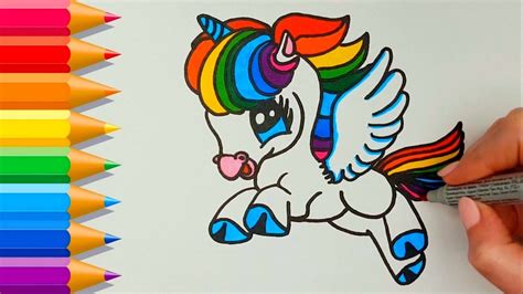 Como Dibujar Un Unicornio Kawaii Mejores Dibujos Images