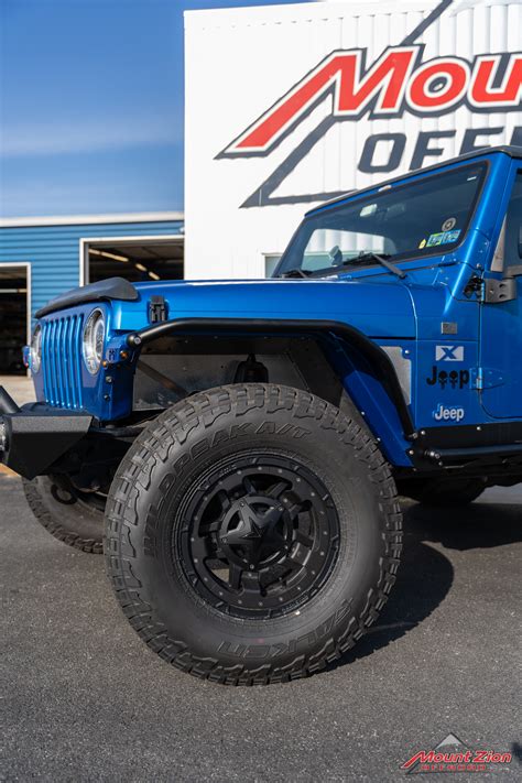 Jeep Wrangler Intense Blue Mount Zion Offroad