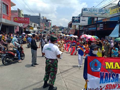 Pdbi Brebes Gelar Parade Dram Band Dan Marching Band Di Bumiayu