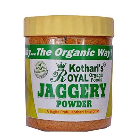 KOTHARI S ROYAL ORGANIC FOODS AND ESSENTIAL OIL Jaggery Powder 200 G