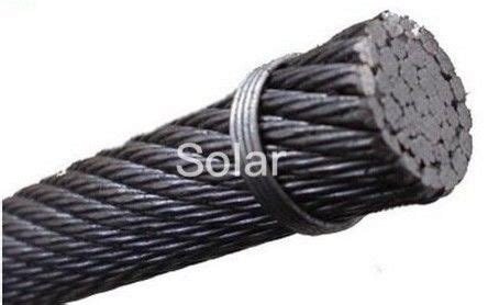 8mm 72mm Non Rotating Wire Rope 18x19 17x7 18x7 Crane Lifting Cables