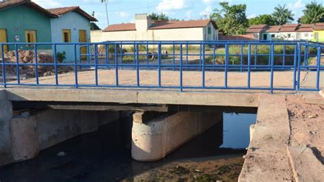 Construída primeira ponte de concreto armado no Bairro Santa Rita