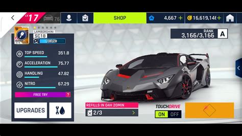 Asphalt 9 Legends Lamborghini Sc 18 1 Star⭐ Grand Prix Finals