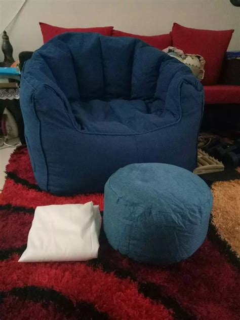 Premium Bean Bag Footstool Beanbag My