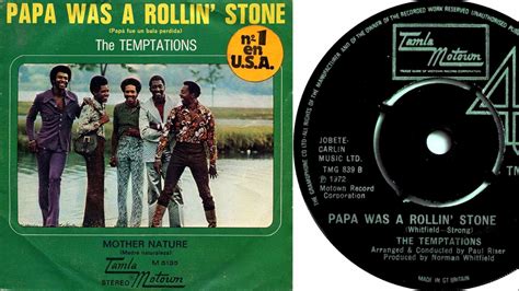 The Temptations Papa Was A Rolling Stone - Rolling Stone