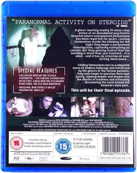 Grave Encounters Blu Ray Blu Ray Ashleigh Gryzko Dvds Bol