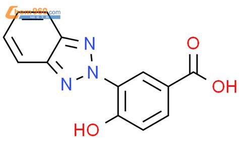 21371 50 6 Benzoic acid 3 2H benzotriazol 2 yl 4 hydroxy 化学式结构式分子式