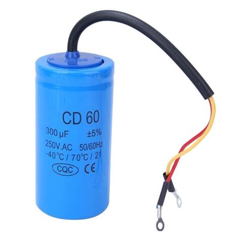 Condensateur CD60 250V 300uf Condensateur De Commutation De Composant