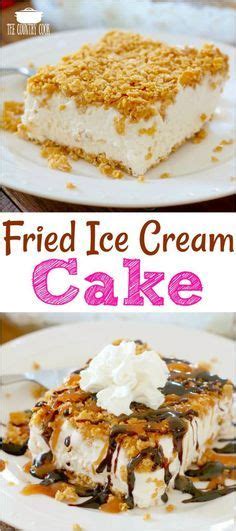 Fried Ice Cream Cake Recipe From The Country Cook Dessert Nobake