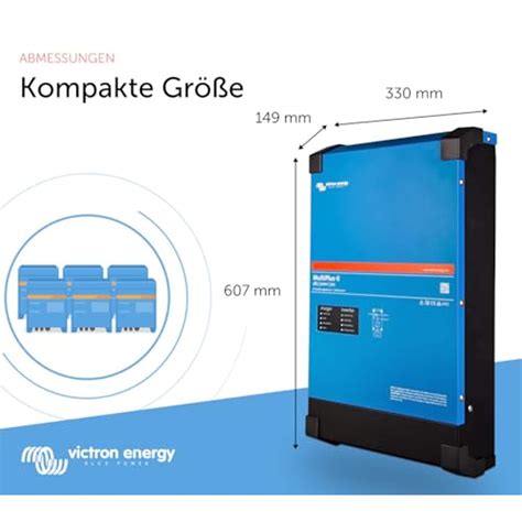 Victron Energy Multiplus Ii 5000va 48 Volt 230v Reiner Sinus Wechselrichter Im Victron Multiplus