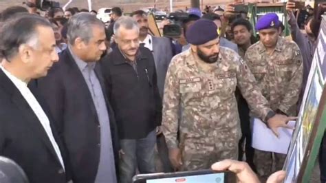 Caretaker Cm Punjab Lays Foundation Stone For Dadocha Dam In Rawalpindi