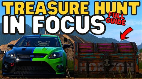 Forza Horizon How To Complete Treasure Hunt In Focus Fh Treasure