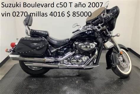 Suzuki Boulevard c50 T año 2007 Motos Heyer