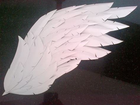 Paper/Craft Foam Wings · How To Make A Wing · Papercraft on Cut Out + Keep