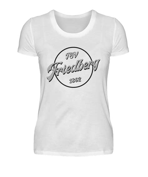 Tsv Friedberg T Shirt Style Damen Wei Fan Shop Verein